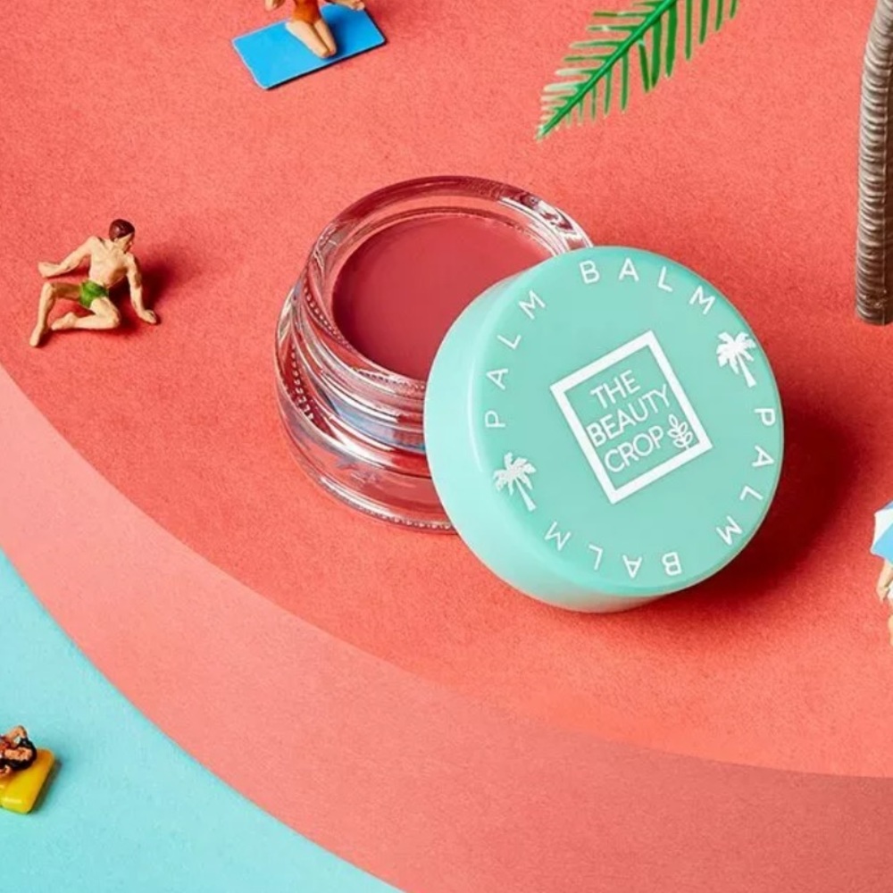 🆕 Beauty crop palm balm lip cheek mauve wave